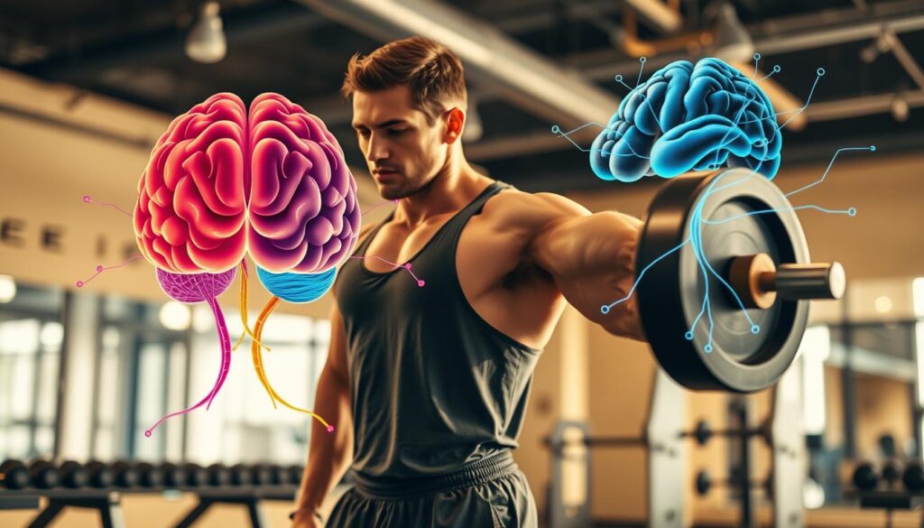 hjerne muskelsamspil styrketræning