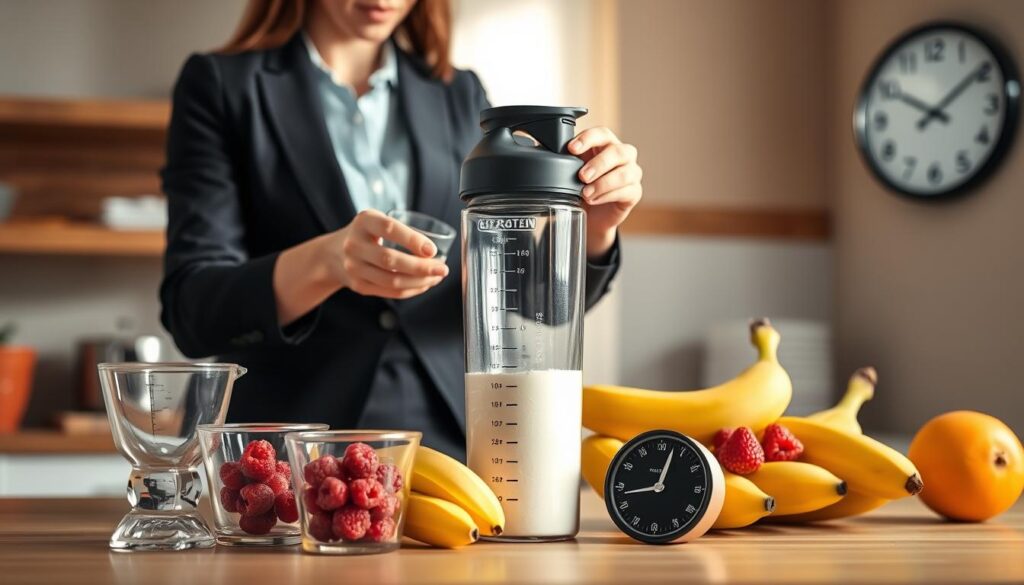timing for proteinindtagelse