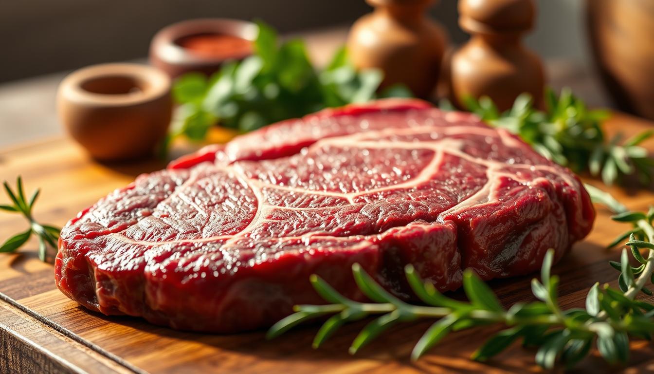 hvor meget kreatin er der i kød